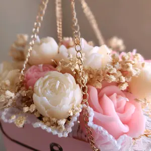 Handmade Flower Candle Bouquet Handmade Flower Candle Bouquet