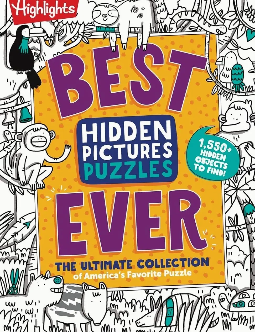 Best Hidden Pictures Puzzles EVER: 144-Page Puzzle Book with Over 1,500 Hidden Objects, Classic Search-and-Find Paperback – August 3, 2021