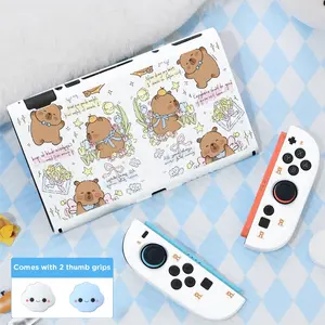 Suitable for Nintendo Switch 2 game console accessories,TPU soft case,comes with 2 thumb joystick caps, Thumbsticks,drop-proof and scratch-resistant,removable protective cover,new style,light and soft shell,multiple colors available,gift