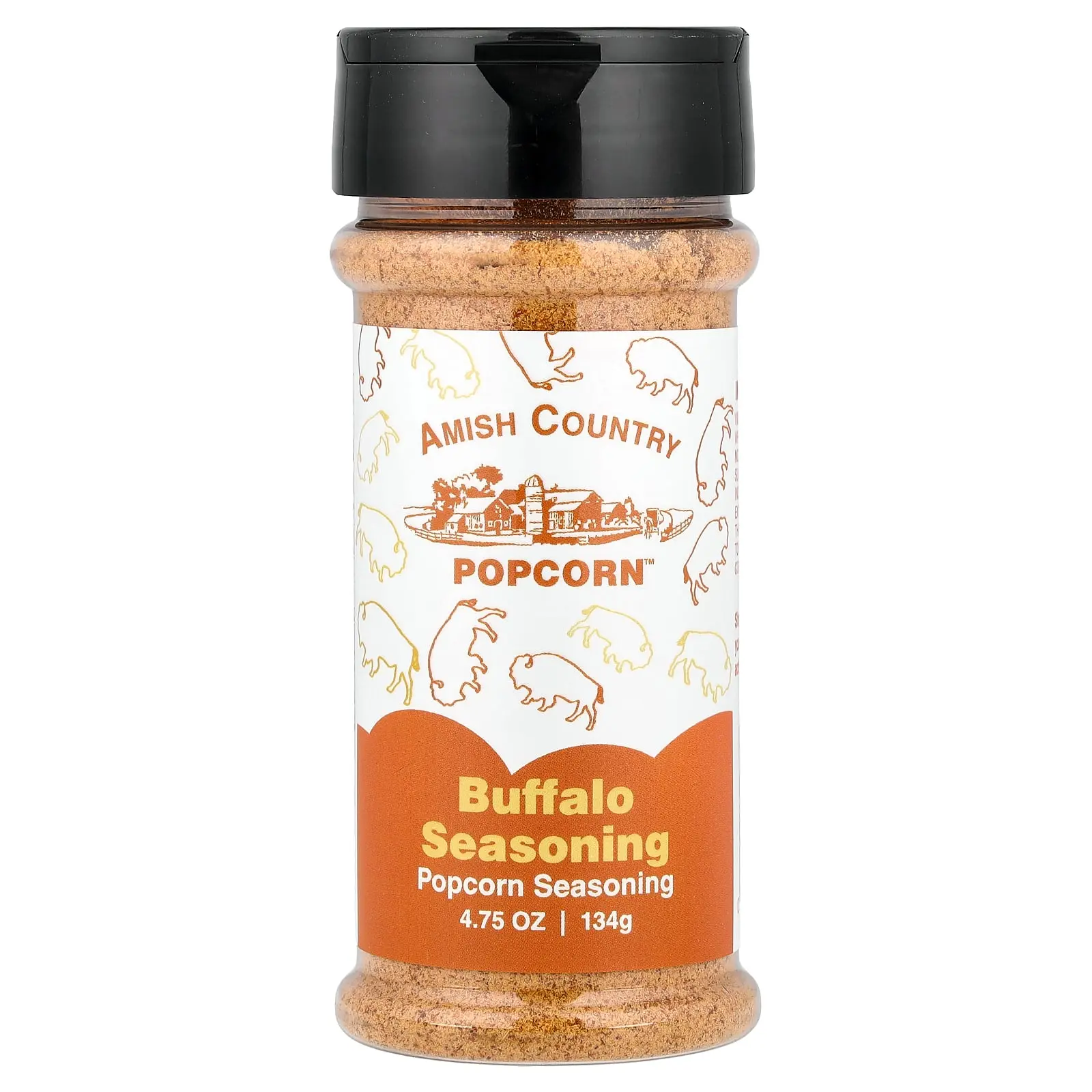 Amish Country Popcorn Popcorn Seasoning, Buffalo , 4.75 oz (134 g)