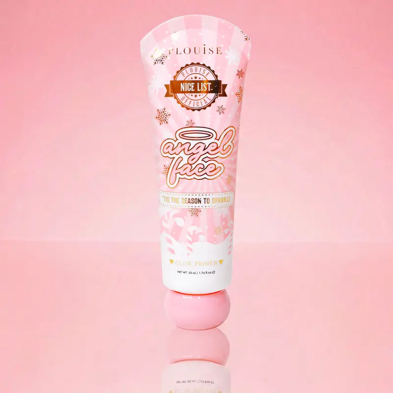 P.Louise Angel Face Glow Primer, Nourishing Hyaluronic Cosmetic Makeup Base, Moisturizing Formula for Flawless Skin