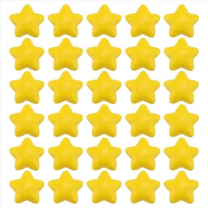 30Pcs Star Stress Ball Bulk Stress Relief Balls Mini Foam Stress Ball for School Carnival Reward,Student Prizes