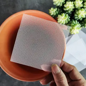Pot grid insert to prevent soil leakage, grid insert for bottom holes, insect-proof plastic grid mat