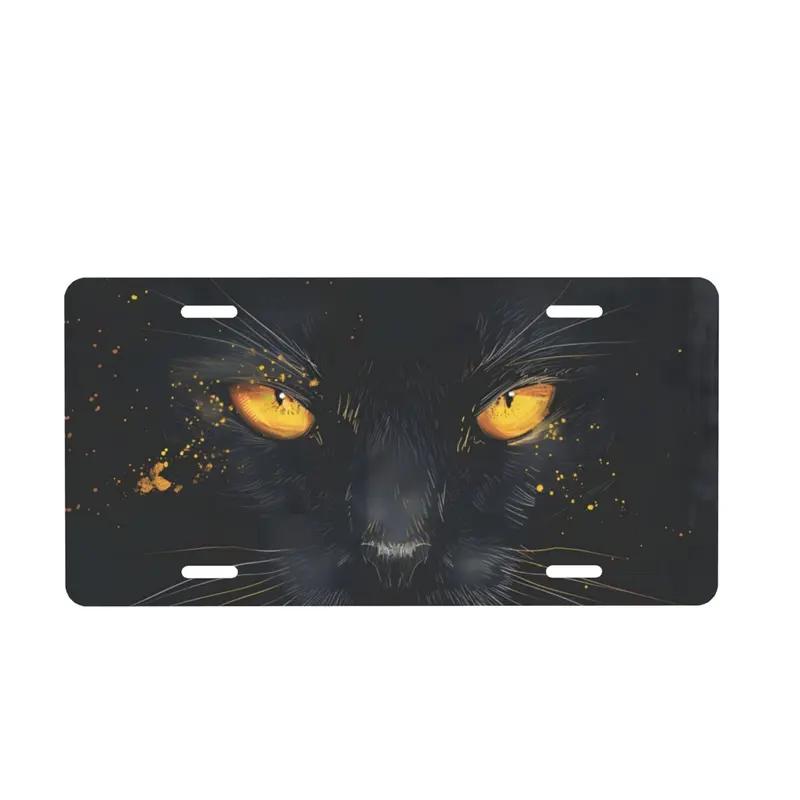 BLACK CATS 1982 U.S.A. TOUR プレート black cat front license plate - TikTok Shop