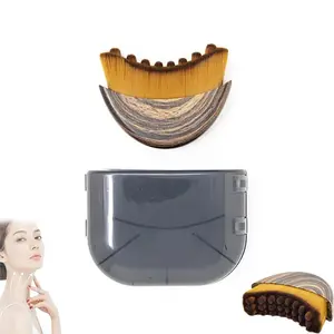 Ergonomic Face Sculpting Brush Jawline Chin Shaping Massager Facial Relaxation Lymph Drainage Skincare Beauty Tool-MM1