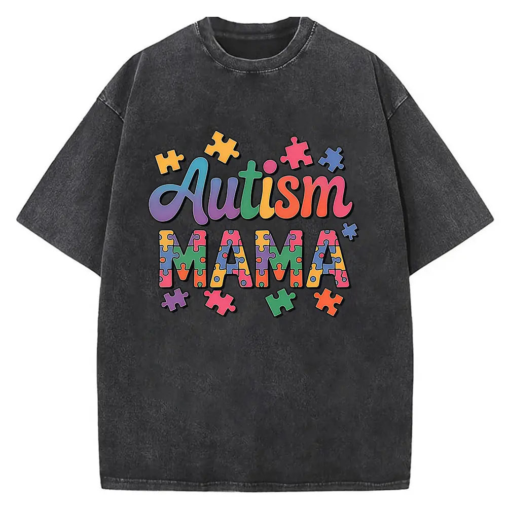 Washed T-shirt-Black