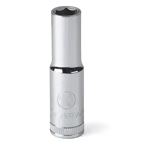 Gearwrench 329-80392.37 in. Drive 6 Point Deep Metric Socket 10 mm.