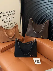 Women's Underarm Bag Fall Winter New Fashion Commuter Shoulder Bag Large Capacity Luxury Small Batch High-End Feel