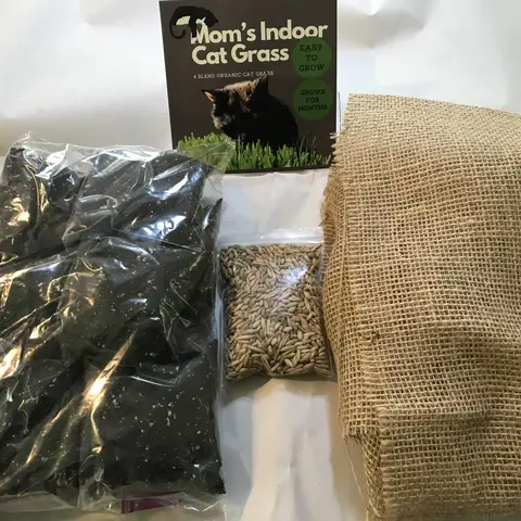 Reusable Indoor Cat Tray Refill Kit - Eco-Friendly All-Seasons Pet Accessory, Refill Cut-Waste Design, Plastic-Free, Comfortable Build with Additional Material