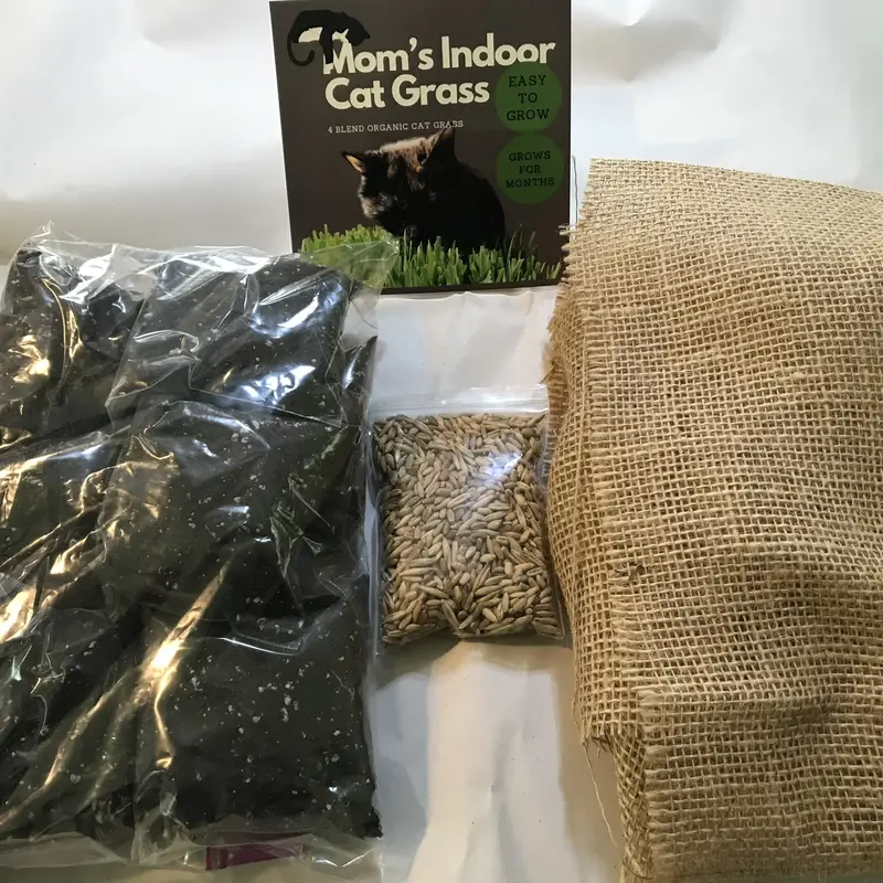 Reusable Indoor Cat Tray Refill Kit - Eco-Friendly All-Seasons Pet Accessory, Refill Cut-Waste Design, Plastic-Free, Comfortable Build with Additional Material