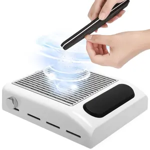 Nail Dust Collector 3100RPM, Professional Nail Vacuum Cleaner with High-Power, Strong Suction, Low Noise, Fast Cooling System, Durable Fan for Acrylic, Gel Nails, Salon Technicians & Home DIY