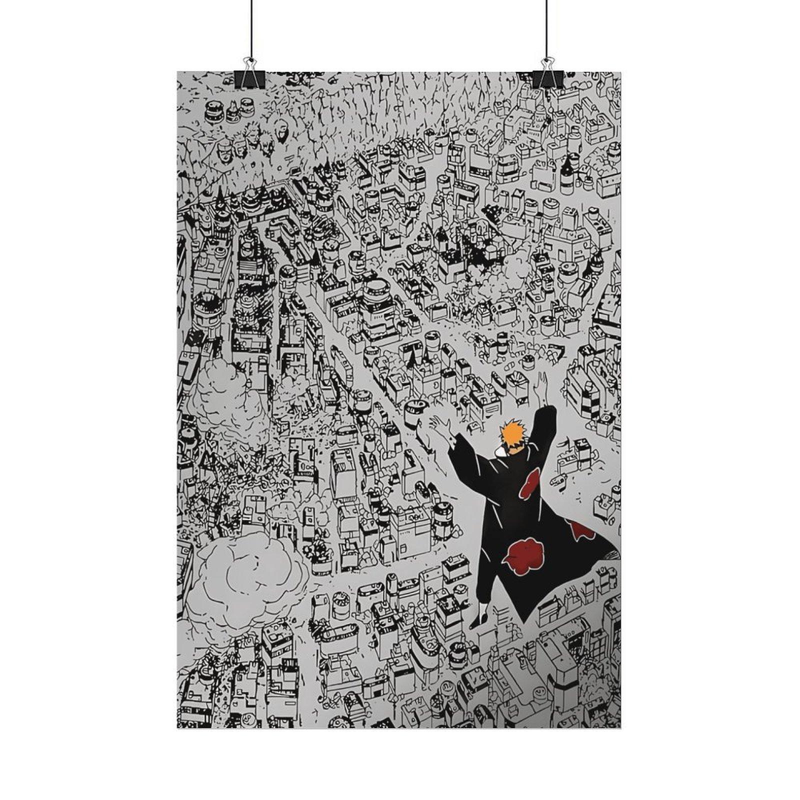 Naruto Shippuden Poster - Pain Poster Anime Poster Wall Decoration