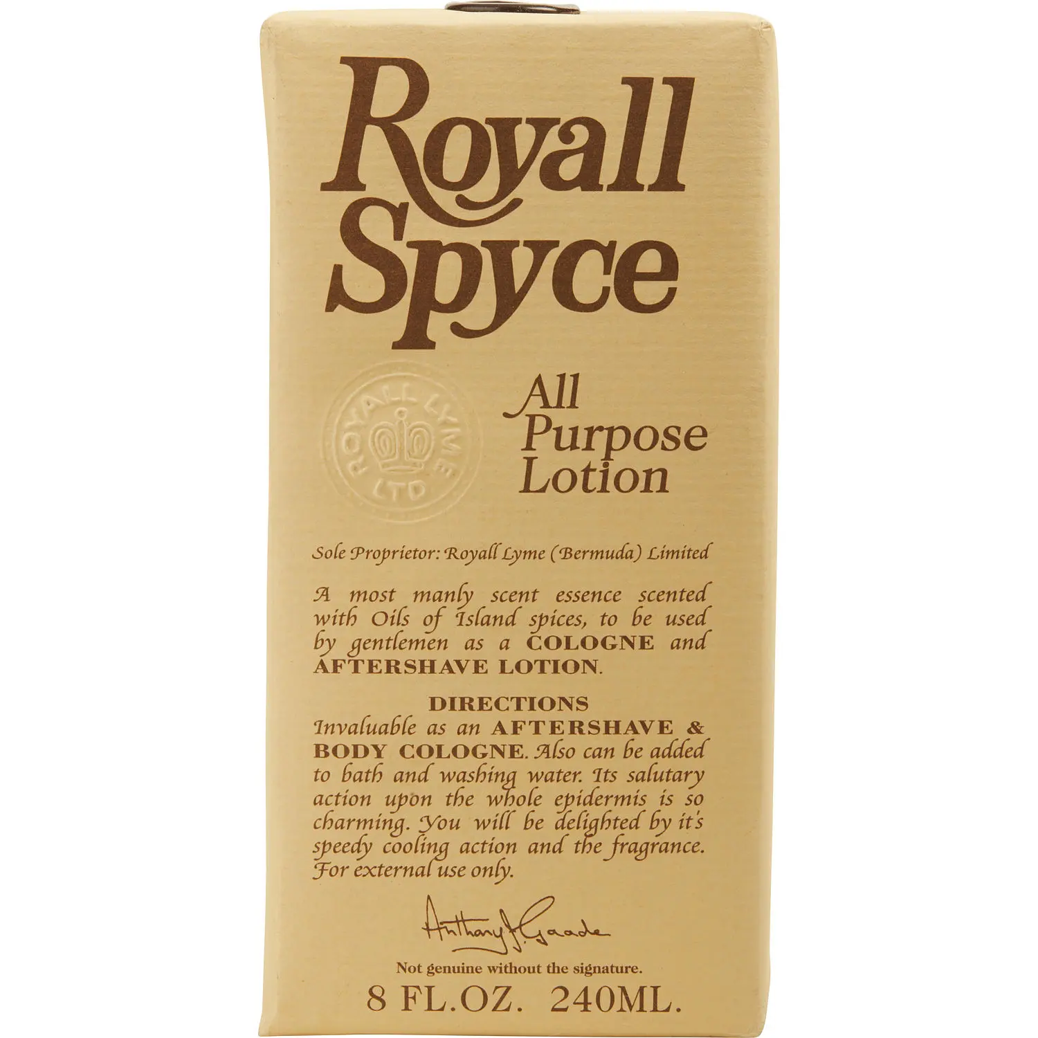 Royall Spyce By Royall Fragrances Aftershave Lotion Cologne For Men