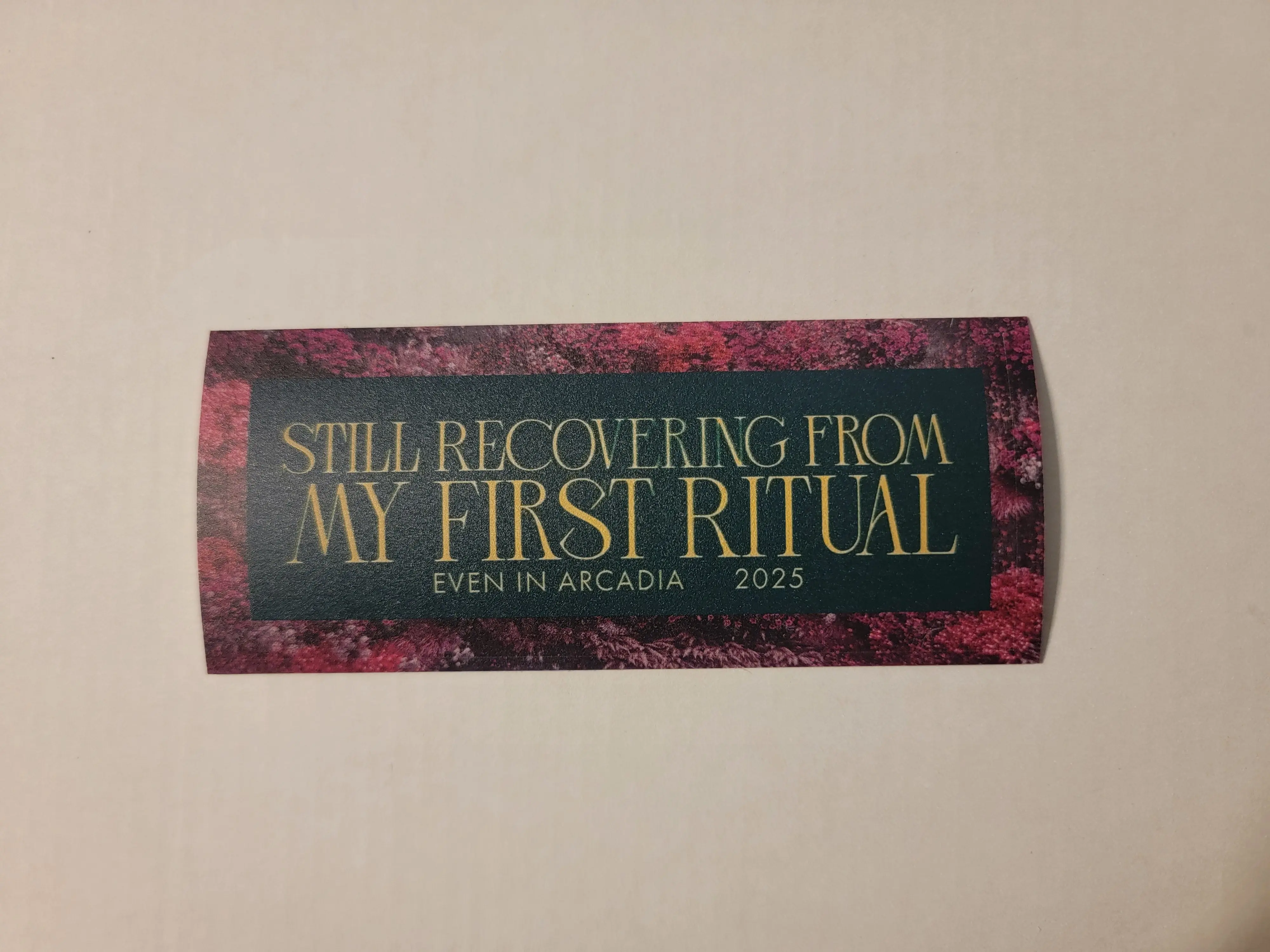 Still Recovering...