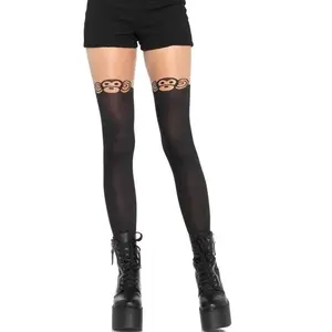 Black Nude Monkey Business Tights