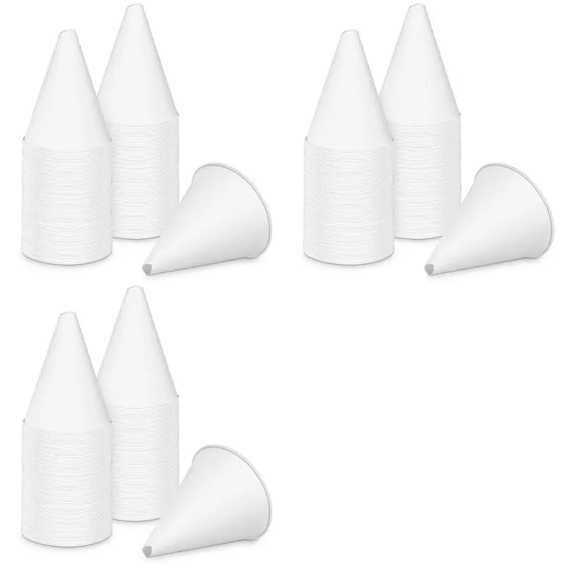 150 Pcs Paper Funnels for Motor Oil 6 Oz Engine Oil Funnel Paper Cone Funnel Dispensers or Kitchen Filling Bottle