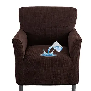 Stretchy Sofa Cover Protector, Deep Pocket Design, Durable Fabric for Living Room & Office Use, Easy Care Furniture Protection, Waterproof single sofa cover, Sofa Couch Covers