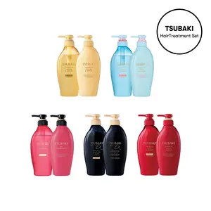 Tsubaki Premium EX Damage Care & Repair Shampoo & Conditioner Bundle Set - 450ml Each, Intense Repair for Damaged Hair, 2025 Edition, Hydrate & Restore Haircare with Black Ion Technology(blackfriday)