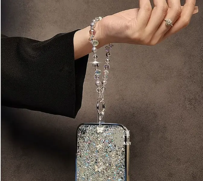 Sparkly Rhinestone Crystal Bag Chain Strap