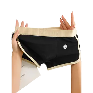 Men's 4-Pack Knitted Sportswear Boxer Briefs - Polyester, Rayon Fabric, Menswear Active Sports Underwear