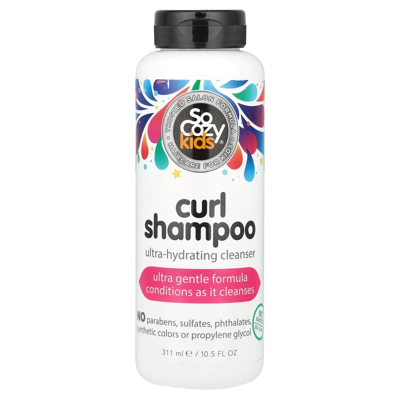 SoCozy Kids®, Curl Shampoo, Ultra-Hydrating Cleanser, 10.5 fl oz (311 ml)