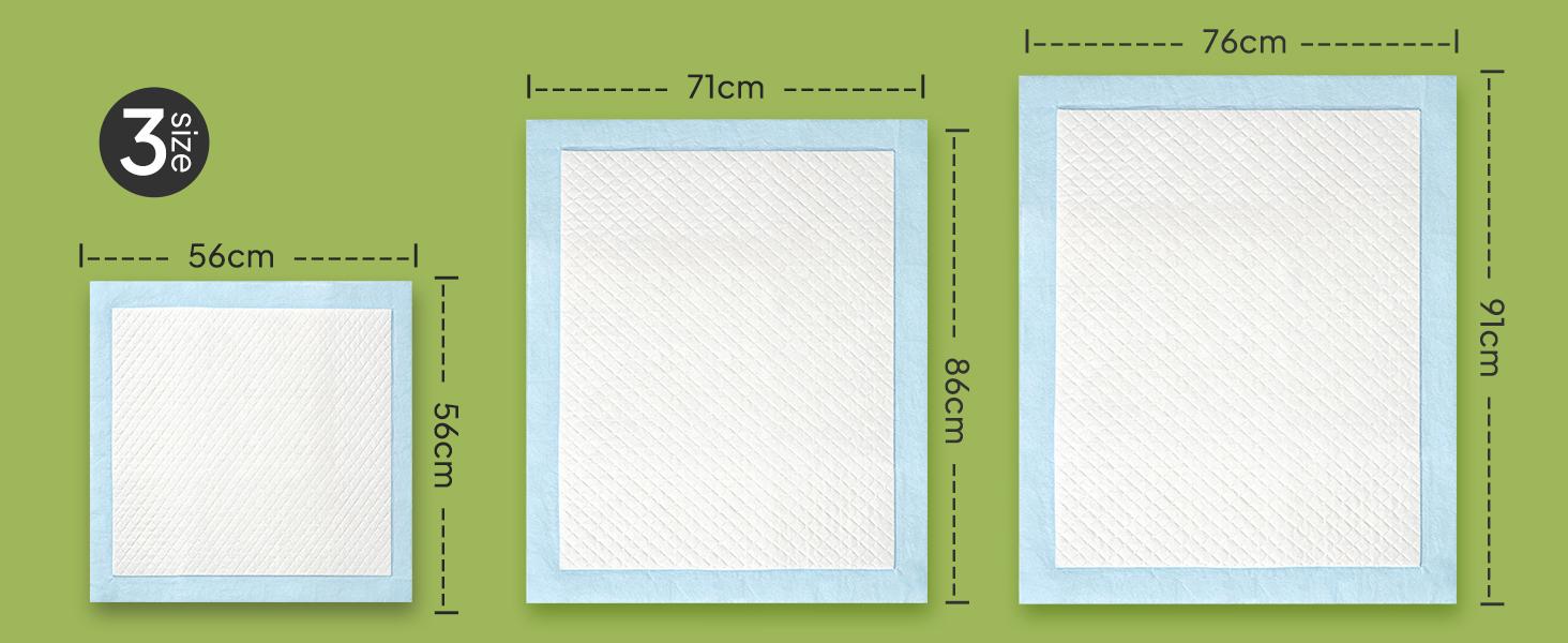 X9 Disposable Underpads 50 Count Leakproof Bed Pads for Incontinence Baby Postpartum & Pets Quick Dry Soft Comfort All Size Options 22x22 28x34 30x36 - Daily