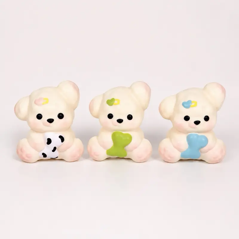 Bichon Puppy Slow-Rising Squishy Toy - Soft Sensory Stress Reliever, Animal Fidget, Anxiety Relief Product, Decompression Squeeze Gadget for Kids and Adults