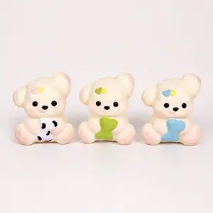 Bichon Puppy Slow-Rising Squishy Toy - Soft Sensory Stress Reliever, Animal Fidget, Anxiety Relief Product, Decompression Squeeze Gadget for Kids and Adults