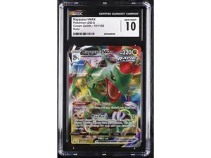 2023 Crown Zenith #101/159 Rayquaza VMAX CGC 10