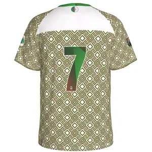 Algeria Football Jersey - Limited Edition - Personalize with Name and Number ZADO-ENTREPRENEURIAT - Regular Fit Design & Premium Fabric - Eco-friendly & Comfortable