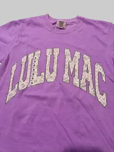 Purple Lulumac Camo shirt