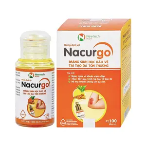 Nacurgo Spray - Polyesteramide Biofilm - Protects Wounds, Regenerates Skin & Prevents Scars, Dark Spots