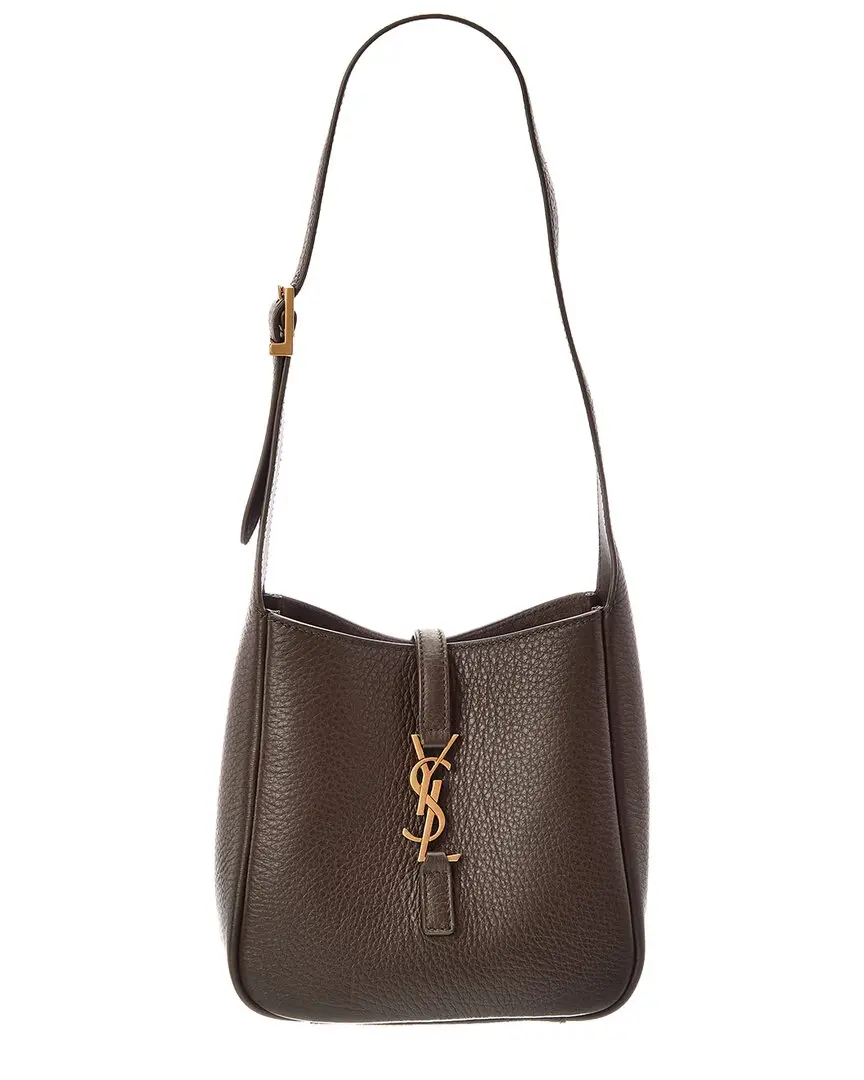 Saint Laurent LE5 Leather Hobo Bag