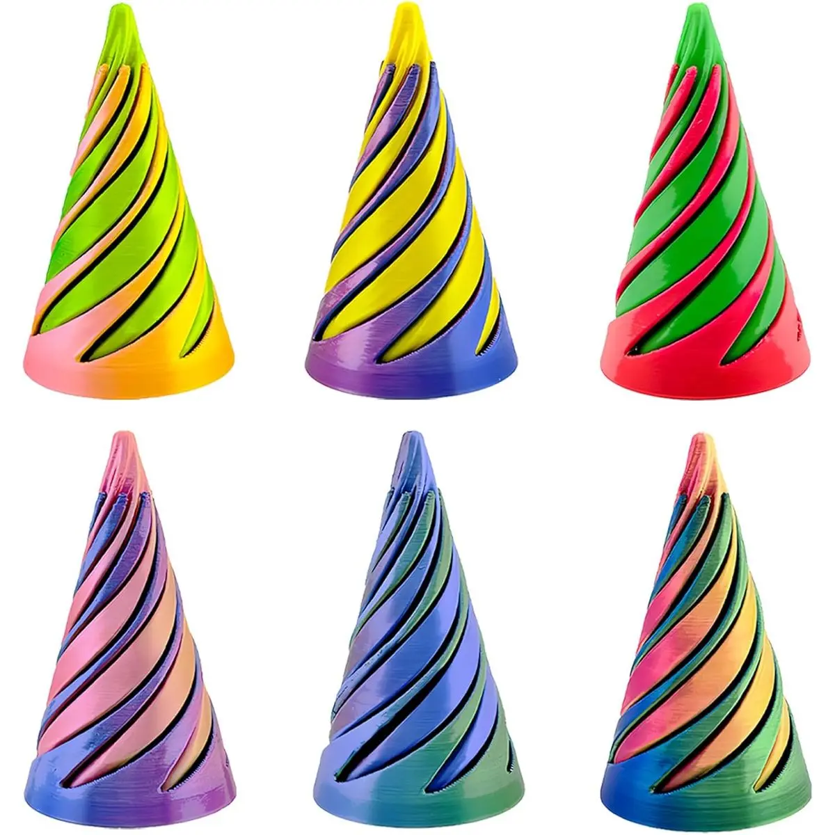 6pcs Cone
