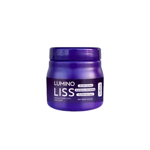 Hoegoa LUMINO LISS Protein Hair Smoothing Cream, Coconut-Infused Haircare Treatment, Lightweight Daily Hydrating Formula for Nourishing, Silky, Frizz-Free Hair,summervibes Lactic Conditioner