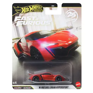 Fast & Furious 2026 W Motors Lykan Hypersport 1:64 Scale, Diecast Model Car