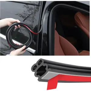 52.5Ft  Door Seal,Thickened Rubber Automotive Weather Stripping for Hoods,Trunks,Windows,Universal Soundproof  Weather Stripping  Accessories for  ,,SUV (52.5Ft)