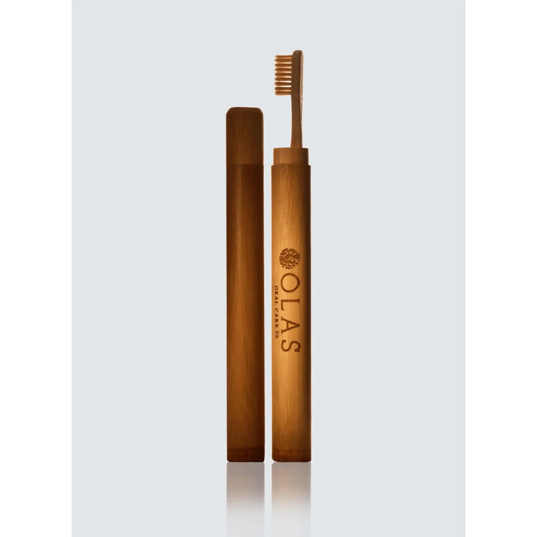 OLAS Bamboo Toothbrush Case