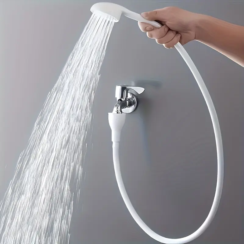 1pc Sink Hair Washing Rinser, Portable Sink Shower Head with Flexible Hose, Faucet-Mounted Hair Rinser Tool to Simplify Home Hair Washing, Ideal for Pregnant Women, Postpartum Moms, Elderly & All Ages, Portable Adjustable Handheld Showers