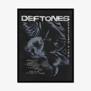 Deftones Diamond Eyes Poster, Y2K Grungy Shoegaze Wall Decor for Collectors (No Frame)