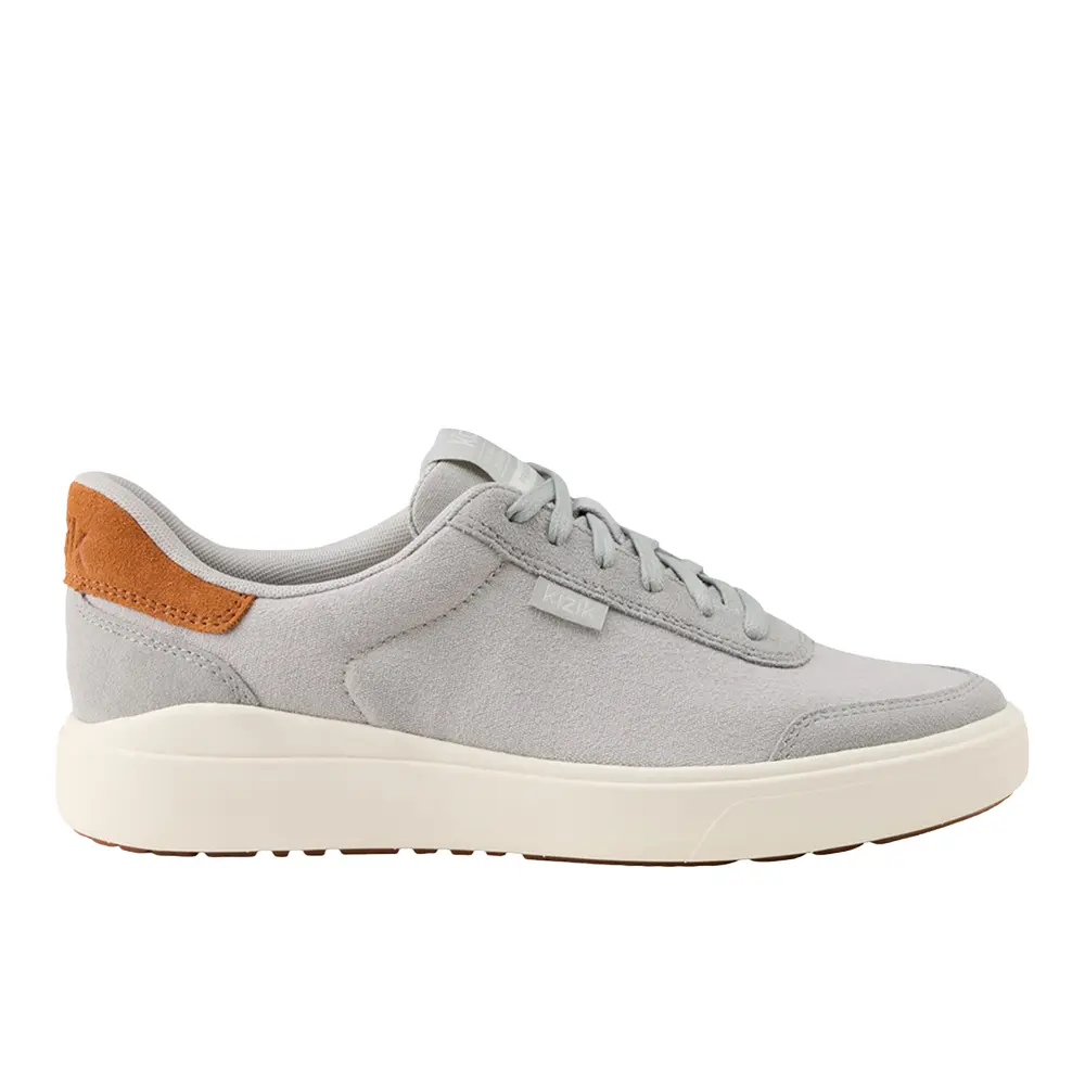 Kizik Womens Prague 2 Lace Up Sneakers Shoes Casual - Grey