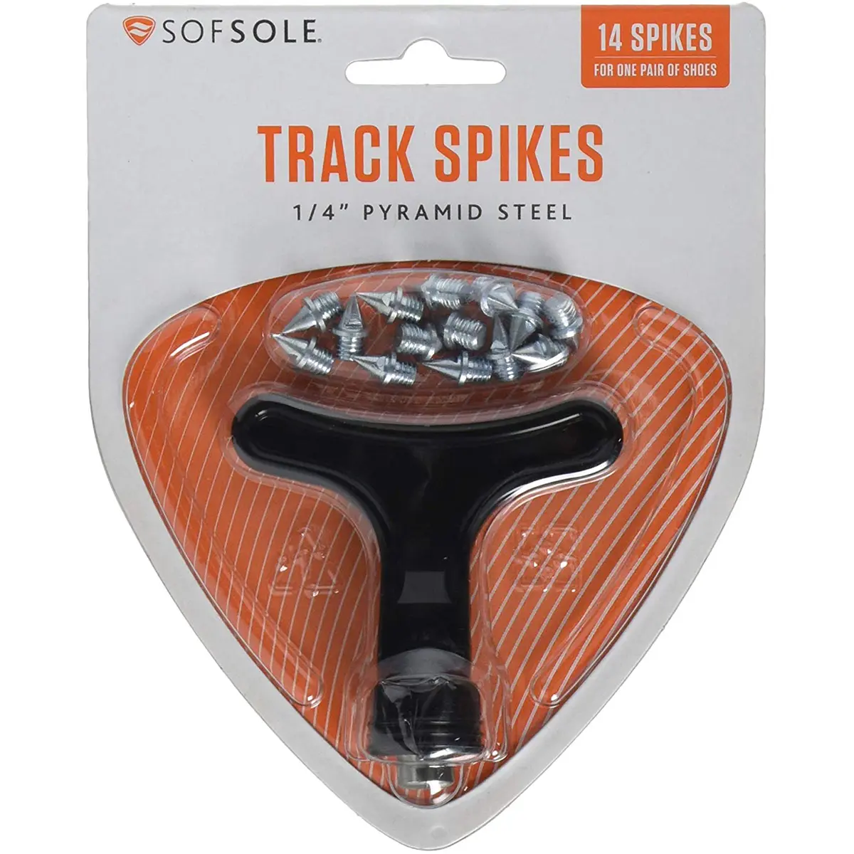 Sof Sole 3/16" Steel Pyramid Track Spikes Sof Sole 3/16" Steel Pyramid Track Spikes