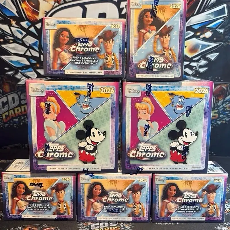 #25 Topps chrome disney 9 box 2x mega 7x blaster PYM Break