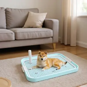 Indoor Dog Toilet Training Tray – Leak-Proof Pet Potty for Dogs & Cats | Keep Floors Clean and Paws Dry with Ease