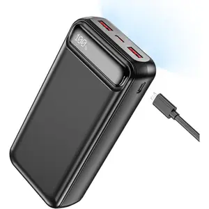 Power Bank 50000mAh 22.5W Fast Charging Portable Charger with Flashlight, 3 Outputs & 2 Inputs Huge Capacity External Battery Pack for iPhone, Samsung, iPad etc