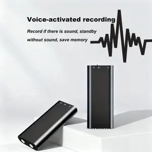 HD Voice Activated Digital Recorder ️ | 8GB Ultra-Thin Professional Audio Pen | Noise Reduction MP3 Player | Portable Recording for Business & Interviews | 100+ Hour Standby
