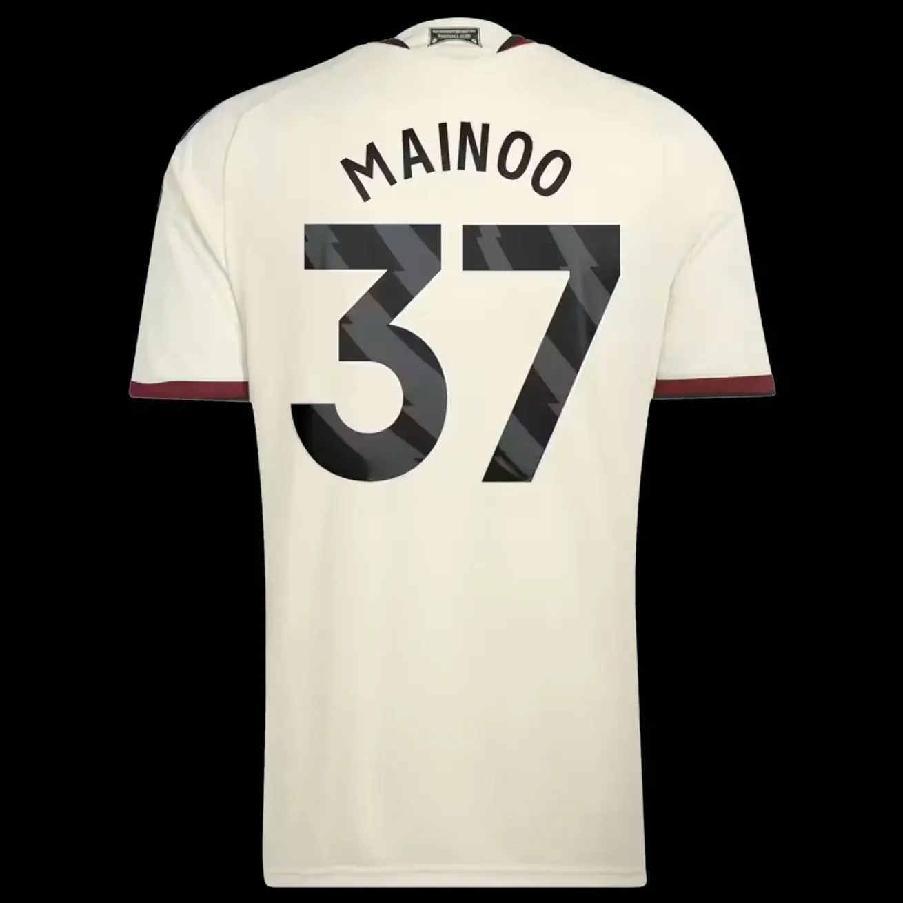 Unisex Soccer Athletic Short Sleeve Football Shirt Sports Fan Training Top Breathable Lightweight Casual Streetwear Mainoo 2026/27 Third Replica Jersey - Cream