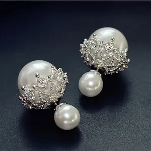 Double sided earrings