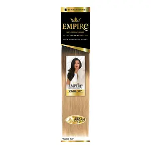 Sensationnel Human Hair Weave Empire Yaki Weaving