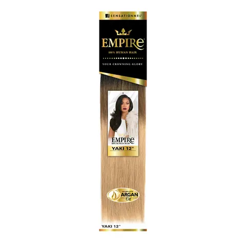 Sensationnel Human Hair Weave Empire Yaki Weaving, Unisex Names, Classic Human Hair Extensions & Pieces, Elegant Human Hair Extensions & Pieces